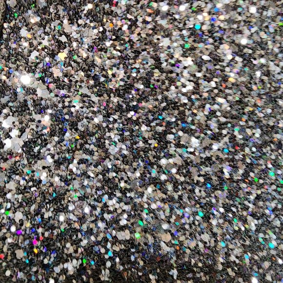 Steve Madden black chunky glitter booties youth size 7 NEW IN BOX - Picture 6 of 12